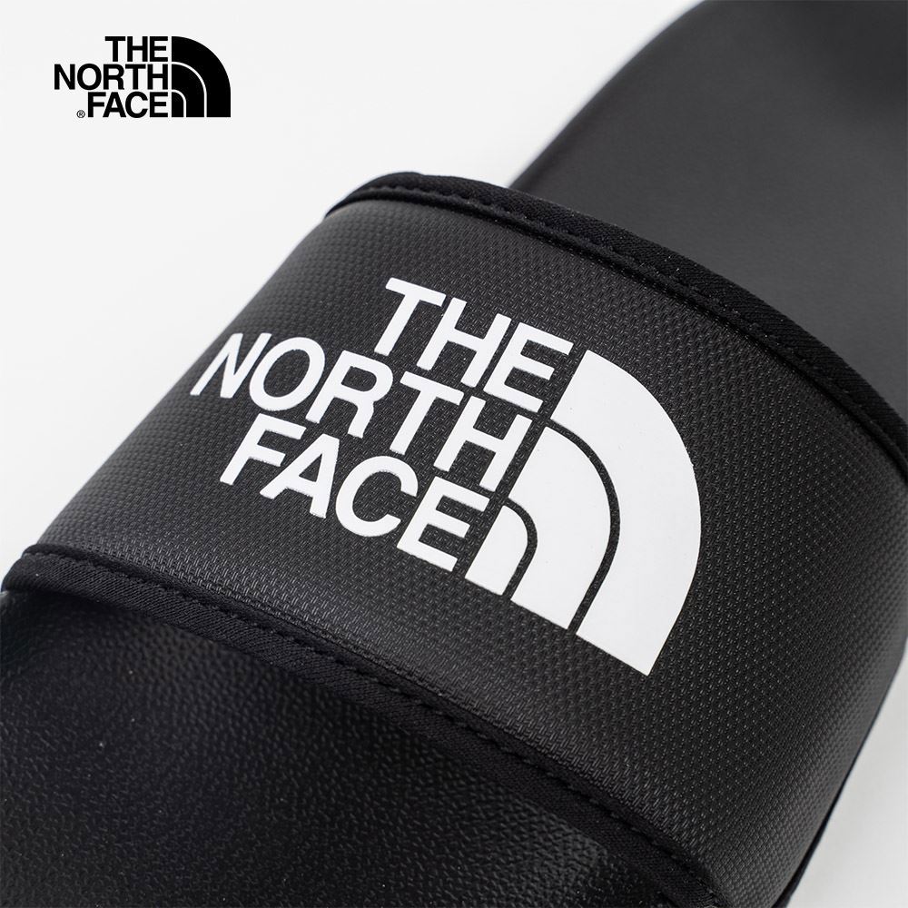 The North Face北面女款黑色LOGO印花拖鞋｜4T2SKY4