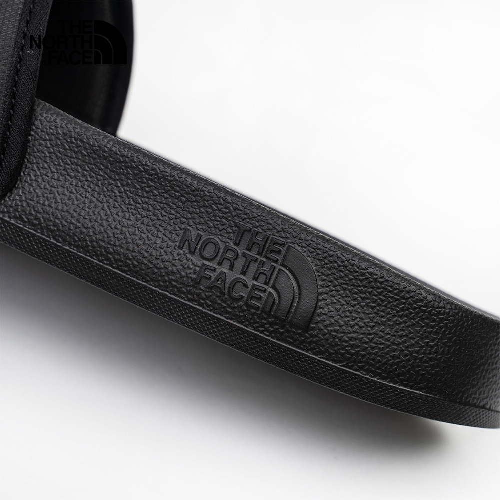 The North Face北面女款黑色LOGO印花拖鞋｜4T2SKY4