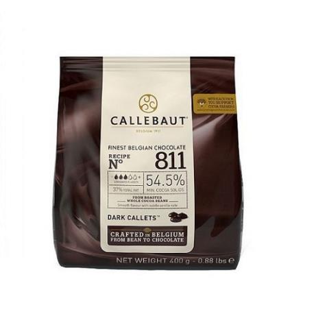嘉麗寶54.5%黑巧克力鈕扣 400g (原裝)