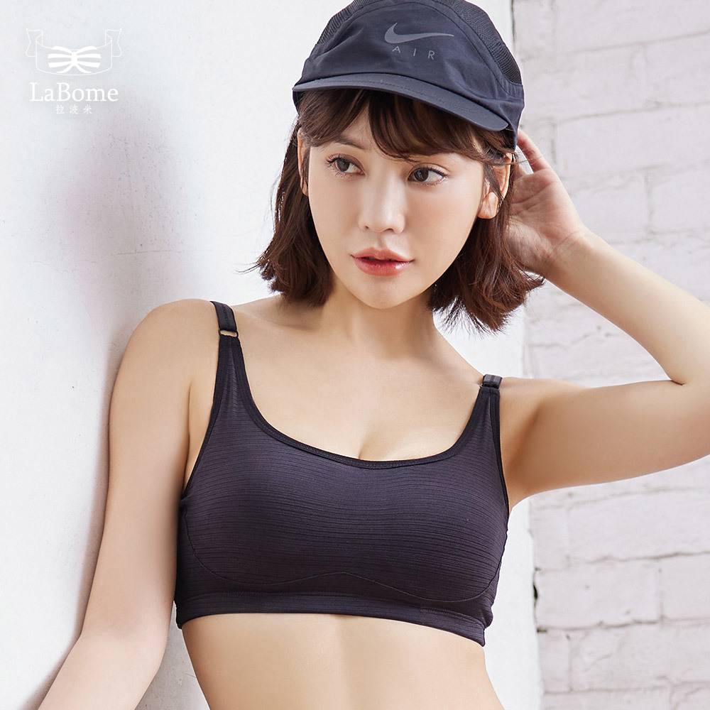 【HI COOL日安】機能運動內衣 M-XXXL 黑色 A10076