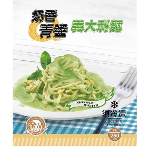 金品冷凍亞德里奶青醬鮭魚義大利麵300g