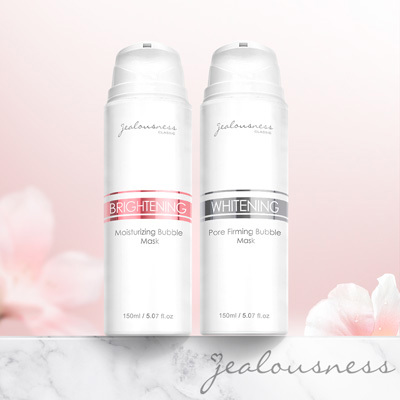 杜鵑花酸白CC泡泡面膜150ml+灰熊厲害瞬白泡泡面膜150ml