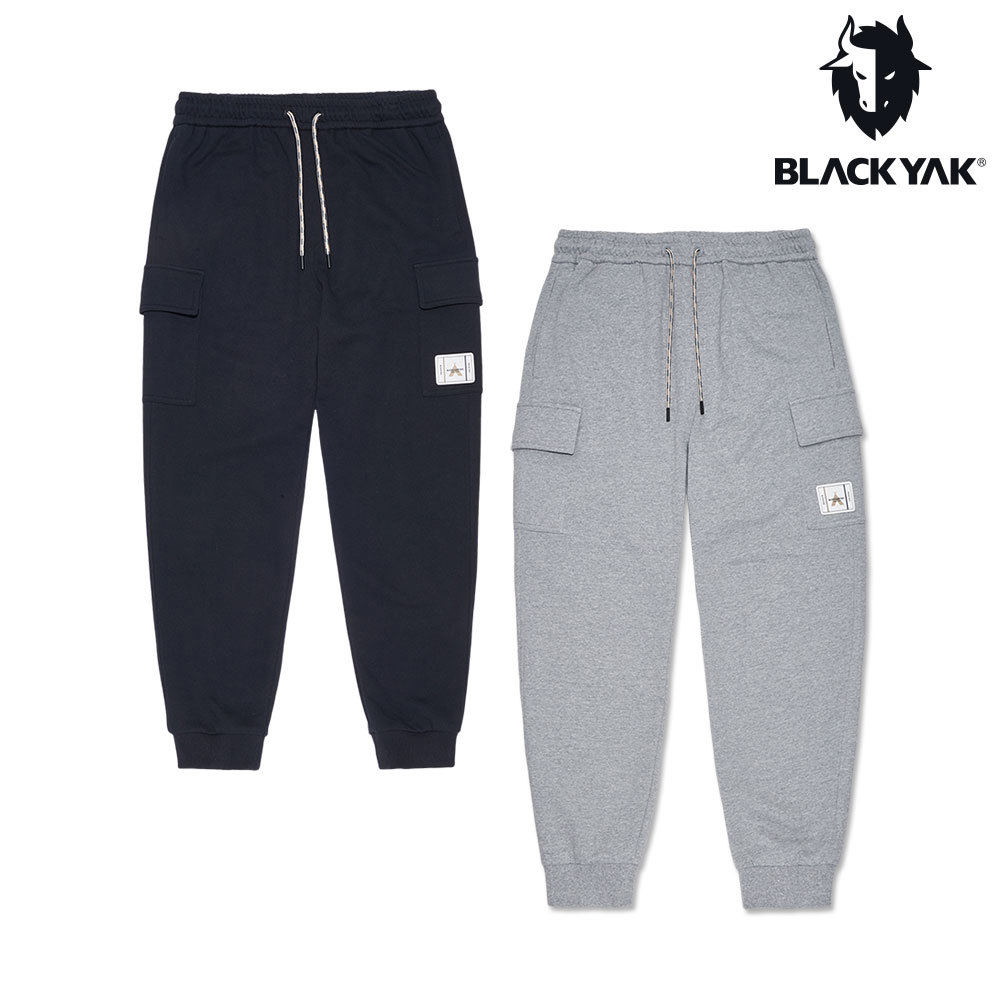 【BLACKYAK】男 bcc CAVALLO長褲​(麻花灰/黑色)-春夏 | 運動褲 攀岩 休閒褲 長褲 | BYAB1MP209