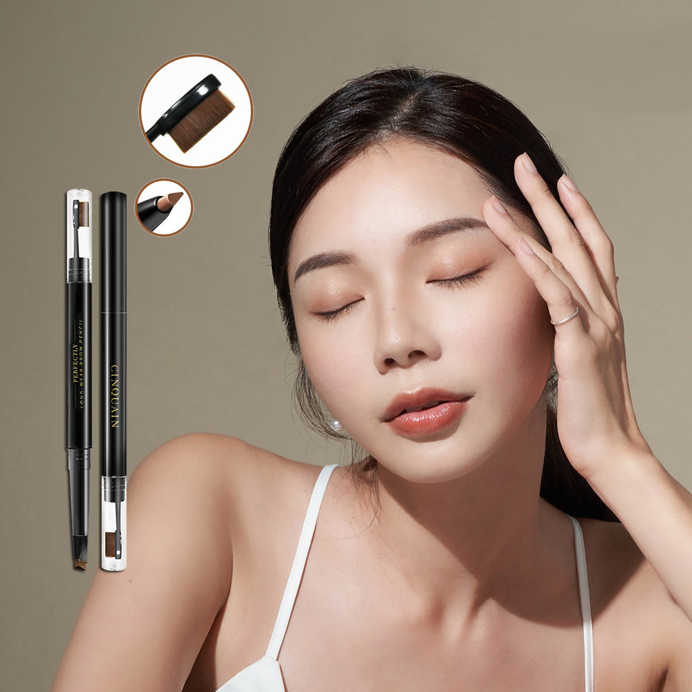 【2合1眉筆】CQ 思珂 3D立體雙頭眉刷塑形筆