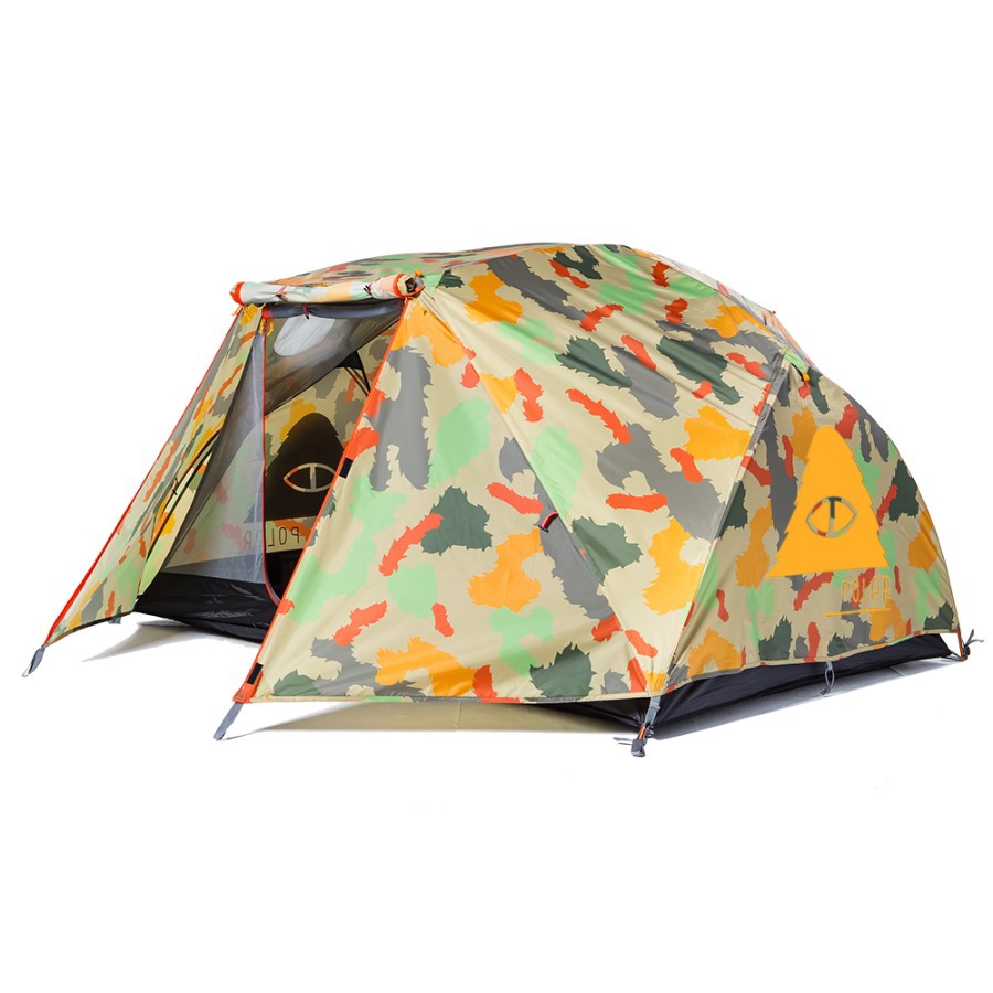 日韓限定 POLER TWO MAN TENT 雙人帳篷 / 芥末迷彩 / 限量商品 /