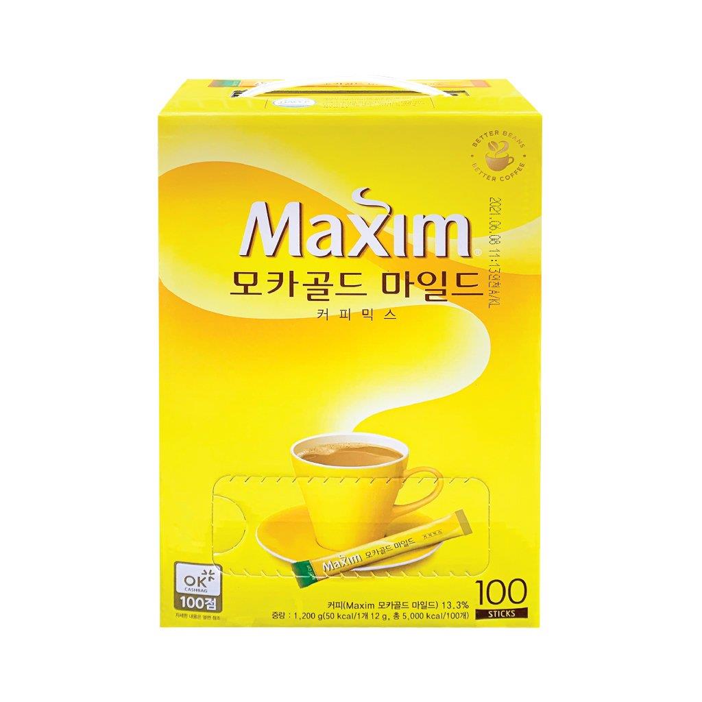 韓國 MAXIM摩卡三合一咖啡（隨身包）12gx100包