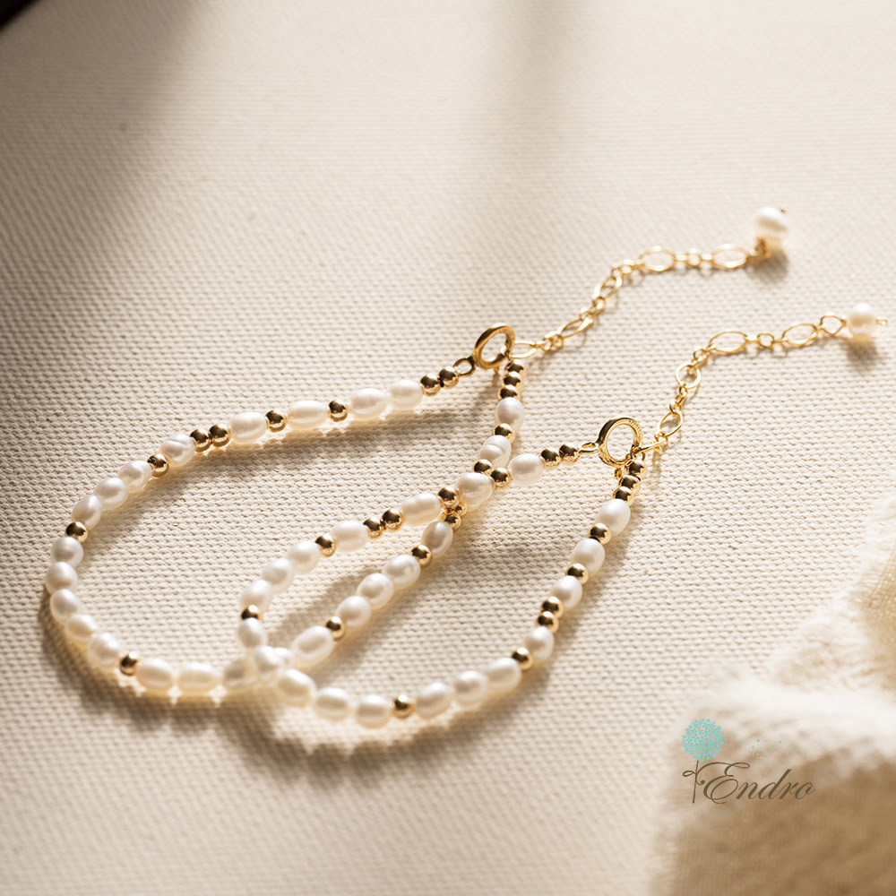 ENDRO ACC【Mommy & Girl】系列 l 疊影細親子珍珠手鍊