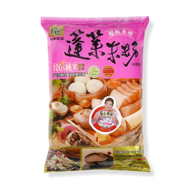 屏東農產超級水磨蓬萊米粉 600g