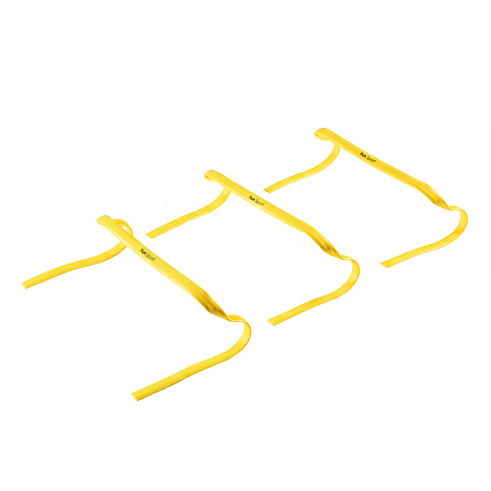 ➤踩不壞堅固耐用➤ 小韋恩-敏捷低跨欄- (10支)( 速度跨欄/田徑跨欄/健身器材/Adjustable-hurdle）-Funsport