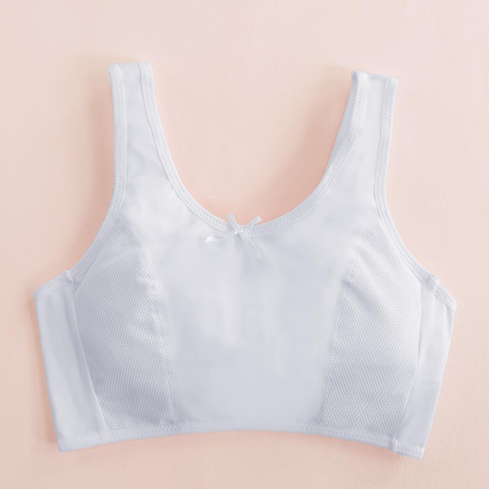 【第2件75折】 無鋼圈無感灰色少女S-2XL 內衣 成長型 涼感 6988-61