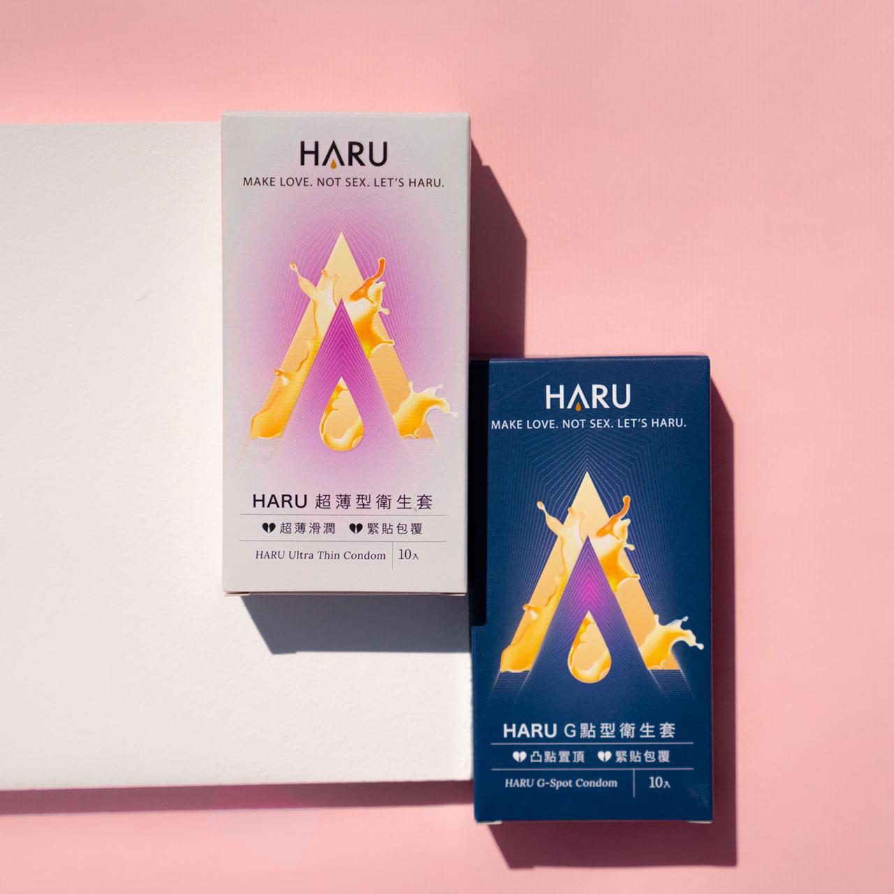 【HARU保險套甜蜜熱戀組】綜合20入組