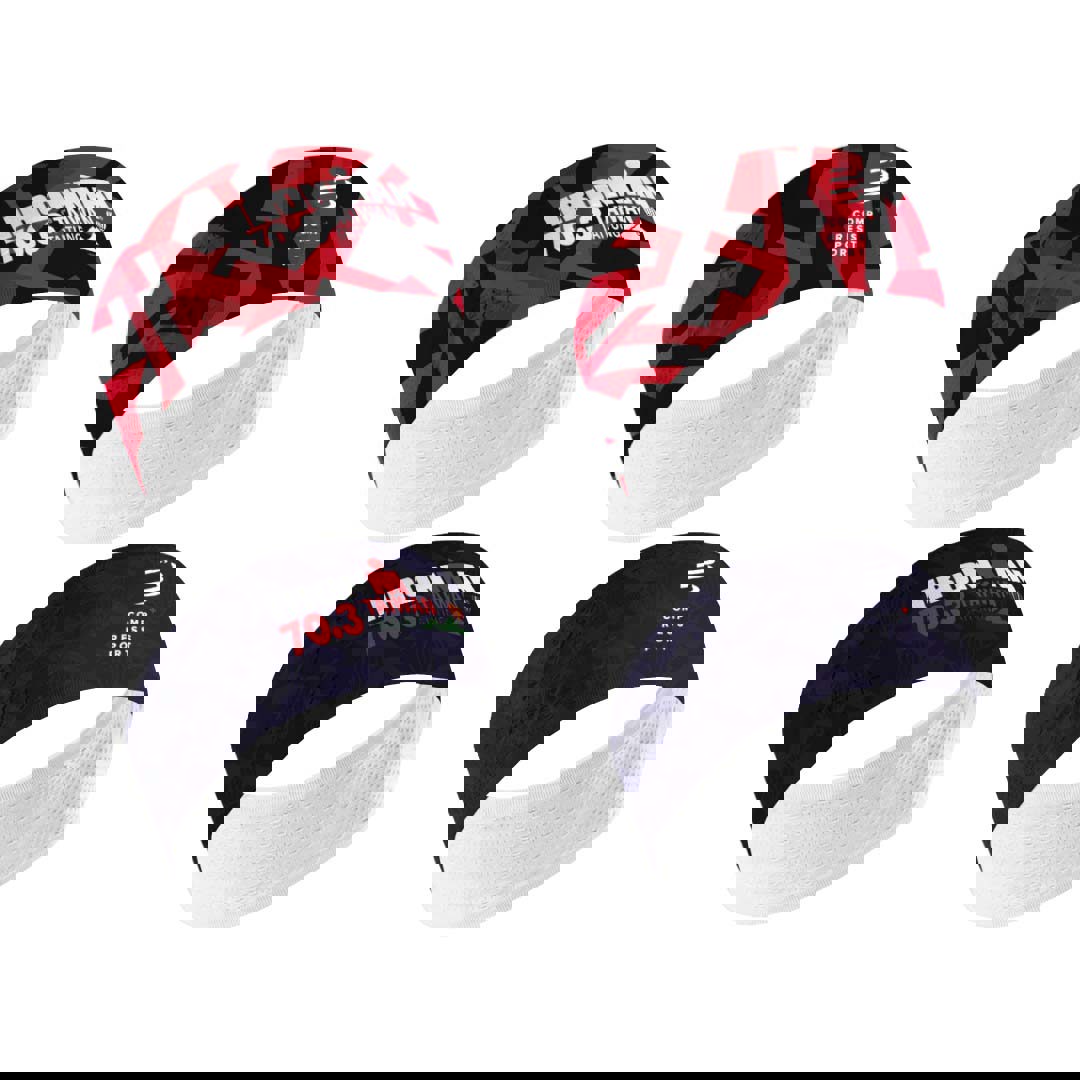 【限量聯名】Compressport X IRONMAN 70.3 TAITUNG 寬版止汗頭帶 聯名款