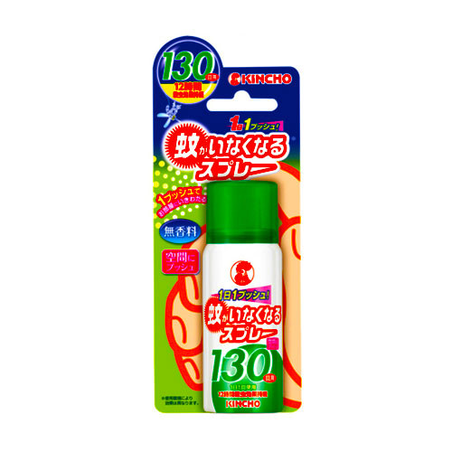 日本金鳥-噴一下12hrs防蚊噴霧（130日)無香料