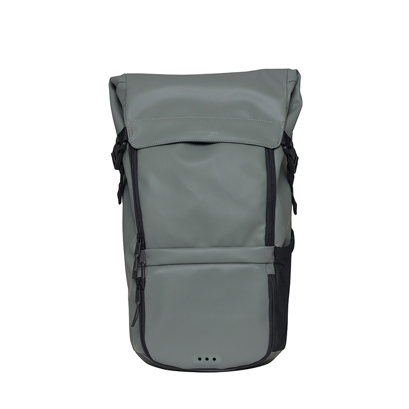 【Beckmann】 Street Light 街頭護脊輕量背包 22L - 地衣綠 2.0