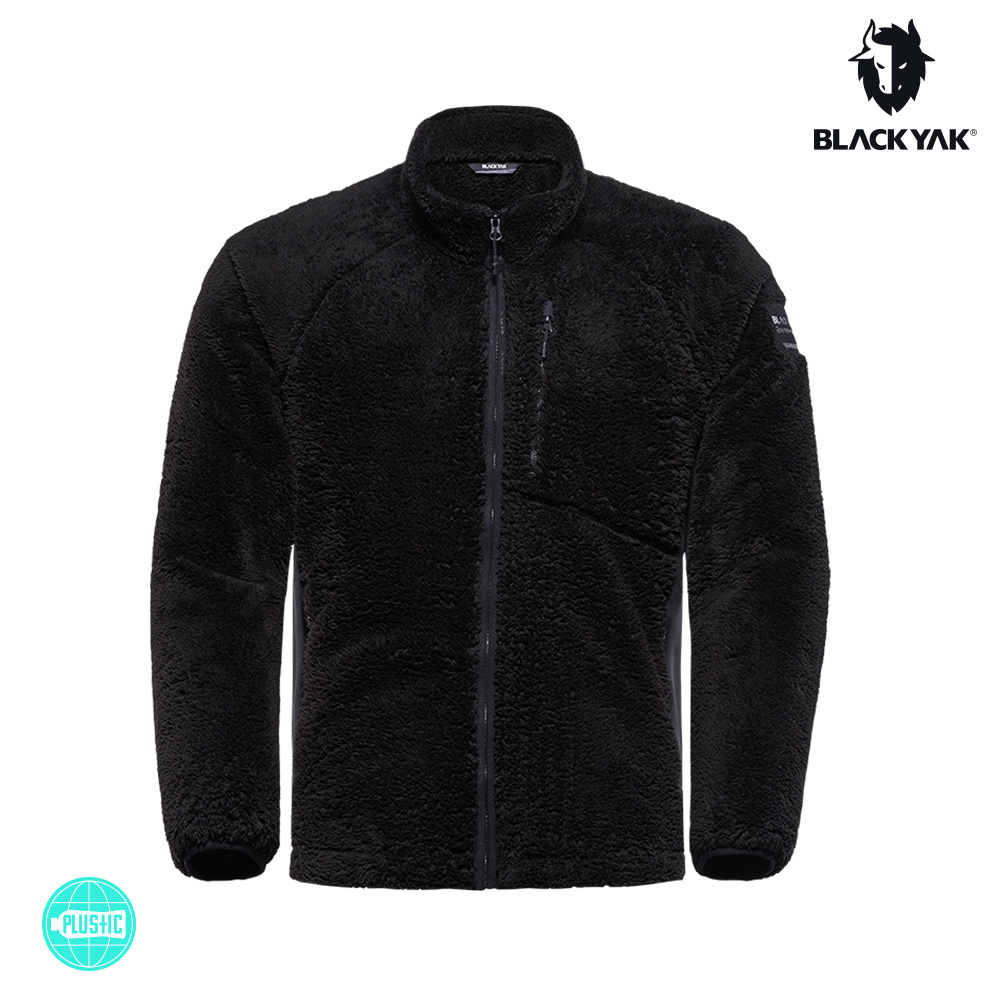 【BLACKYAK】BROWNIE刷毛外套(黑色)-秋冬 中性款 刷毛 保暖 刷毛外套 |BYAB2NM00195