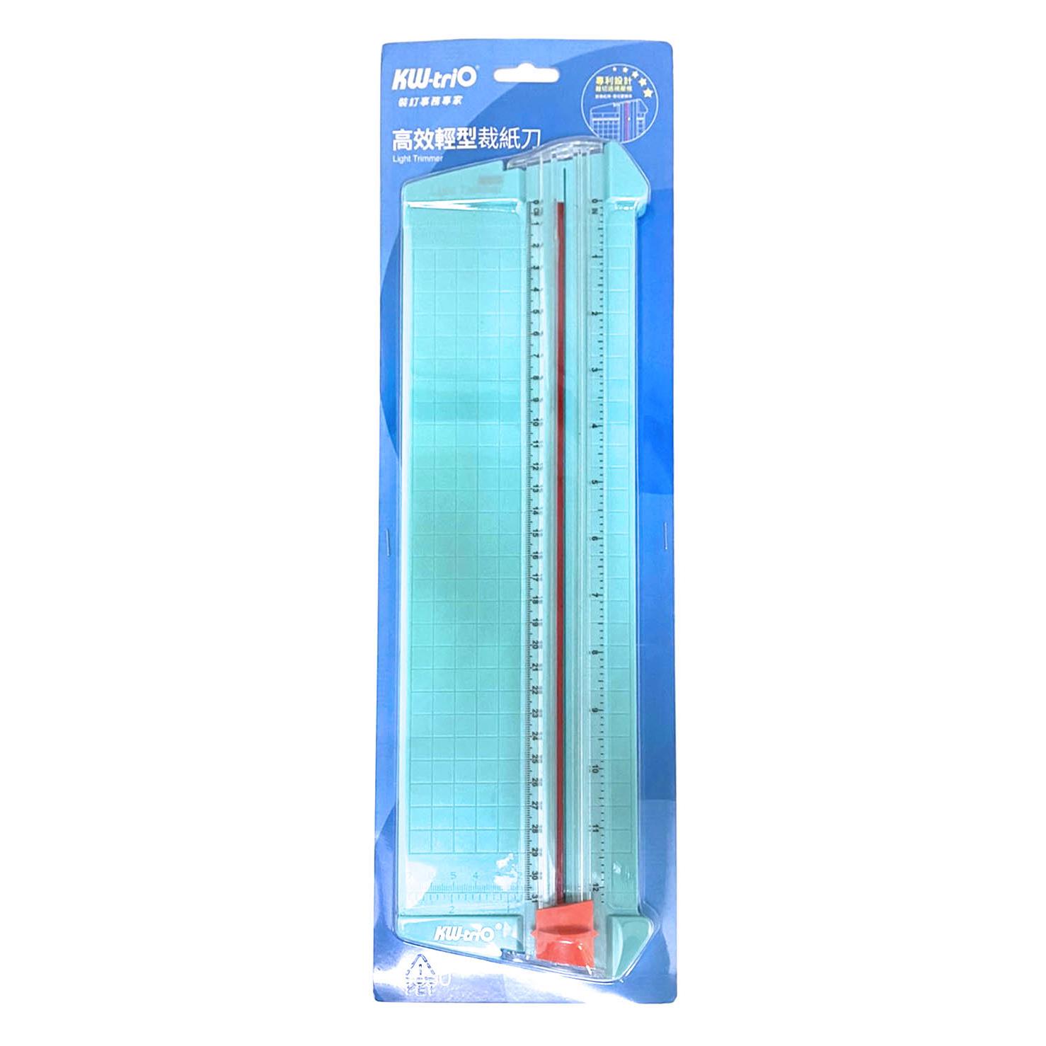 KW-trio 13830 高效輕型裁紙刀-綠