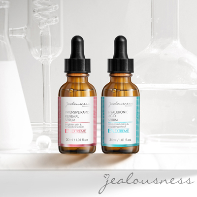 液態三重酸煥膚精華30ml+超水感玻尿酸保濕精華30ml