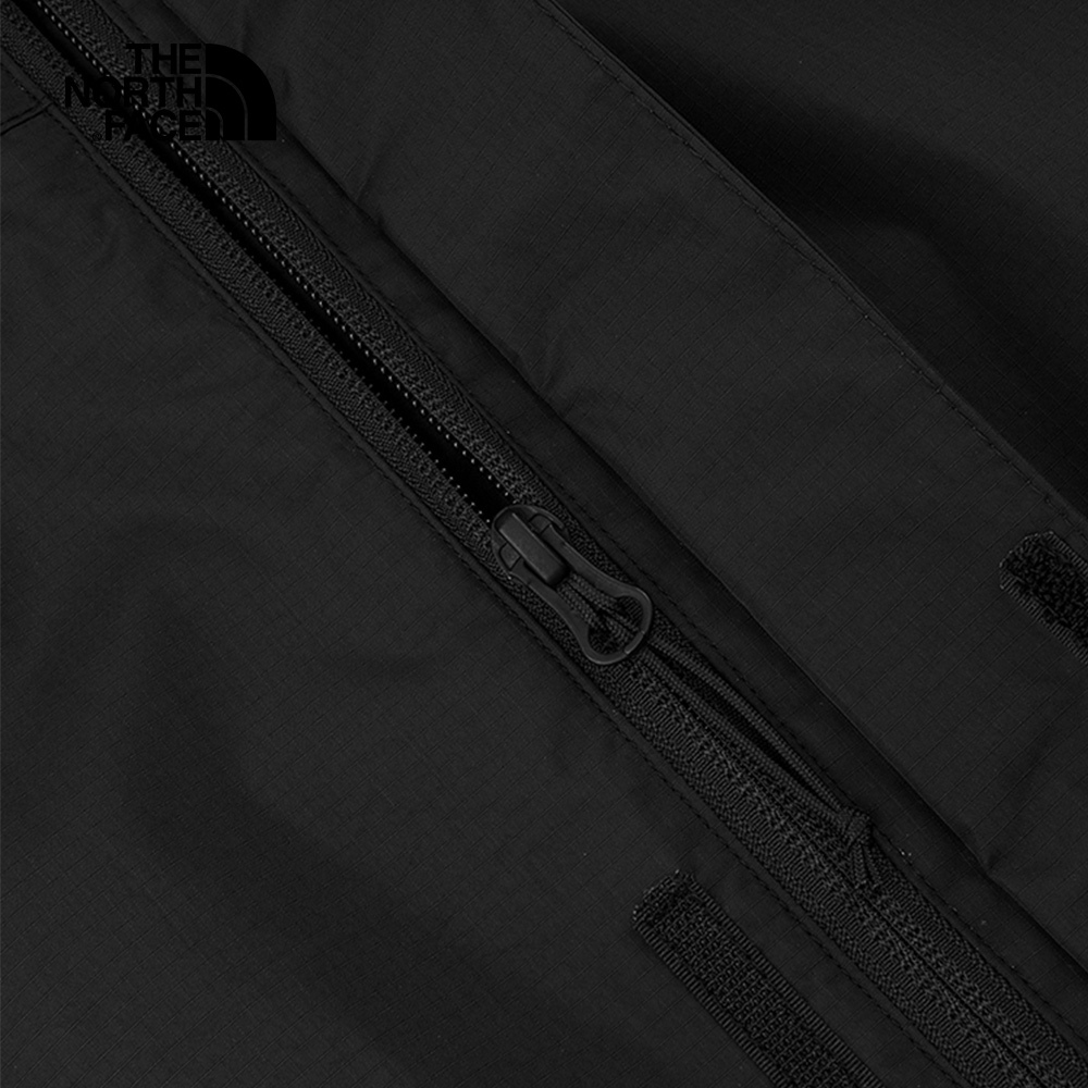 【限時搶購】男款ANTORA黑色防水透氣連帽衝鋒衣｜7QOHJK3