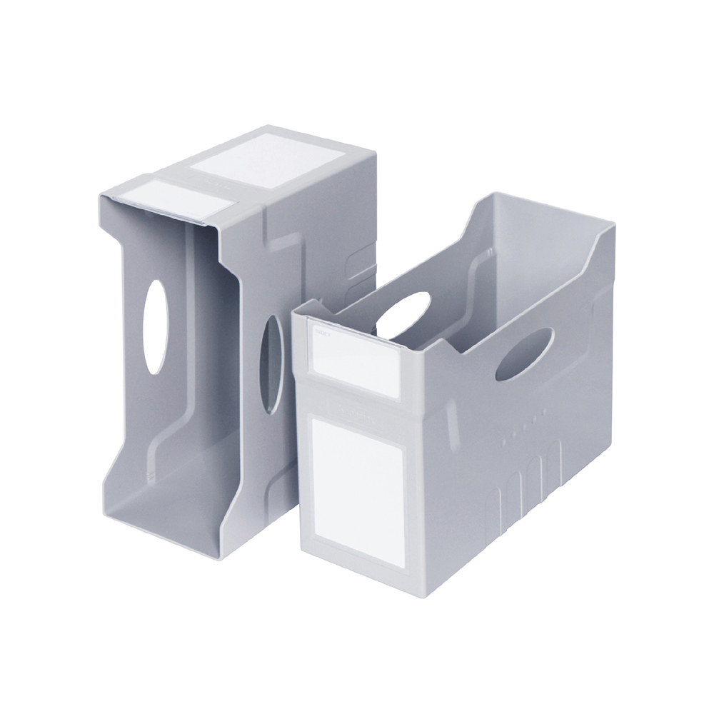 【KAPAMAX】兩用文件盒 灰色 (39189-GR)