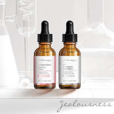 液態三重酸煥膚精華30ml+3%傳明酸美白精華30ml