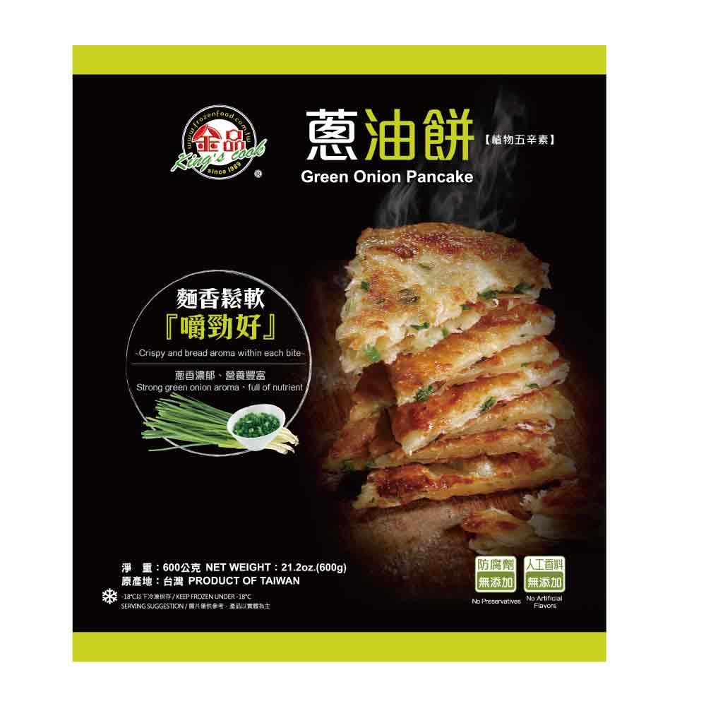 蔥油餅(120g X5片/包，12包/箱)