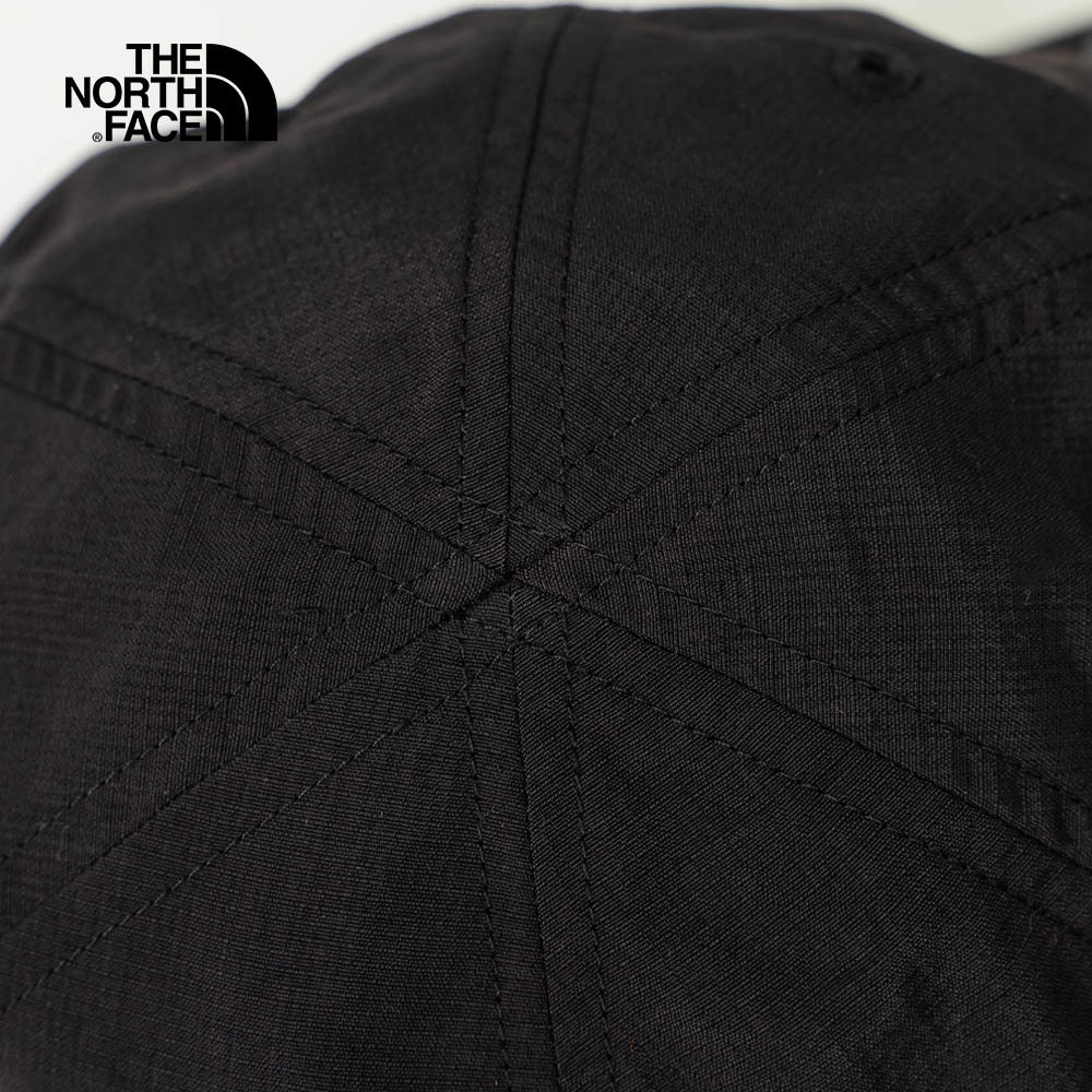 The North Face北面男女款黑色舒適透氣休閒運動帽｜5FXLJK3
