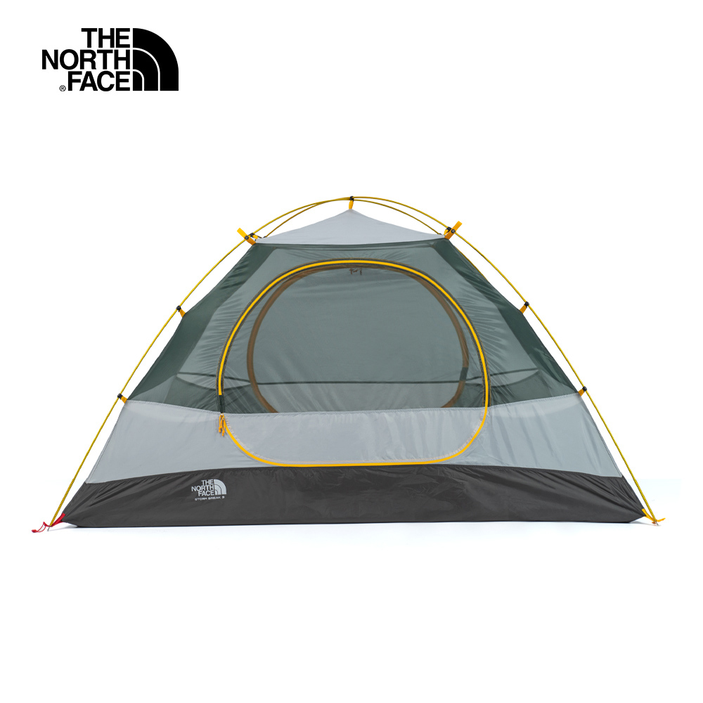 The North Face北面男女款橘黃色舒適透氣戶外3人帳篷｜52VJ3QM
