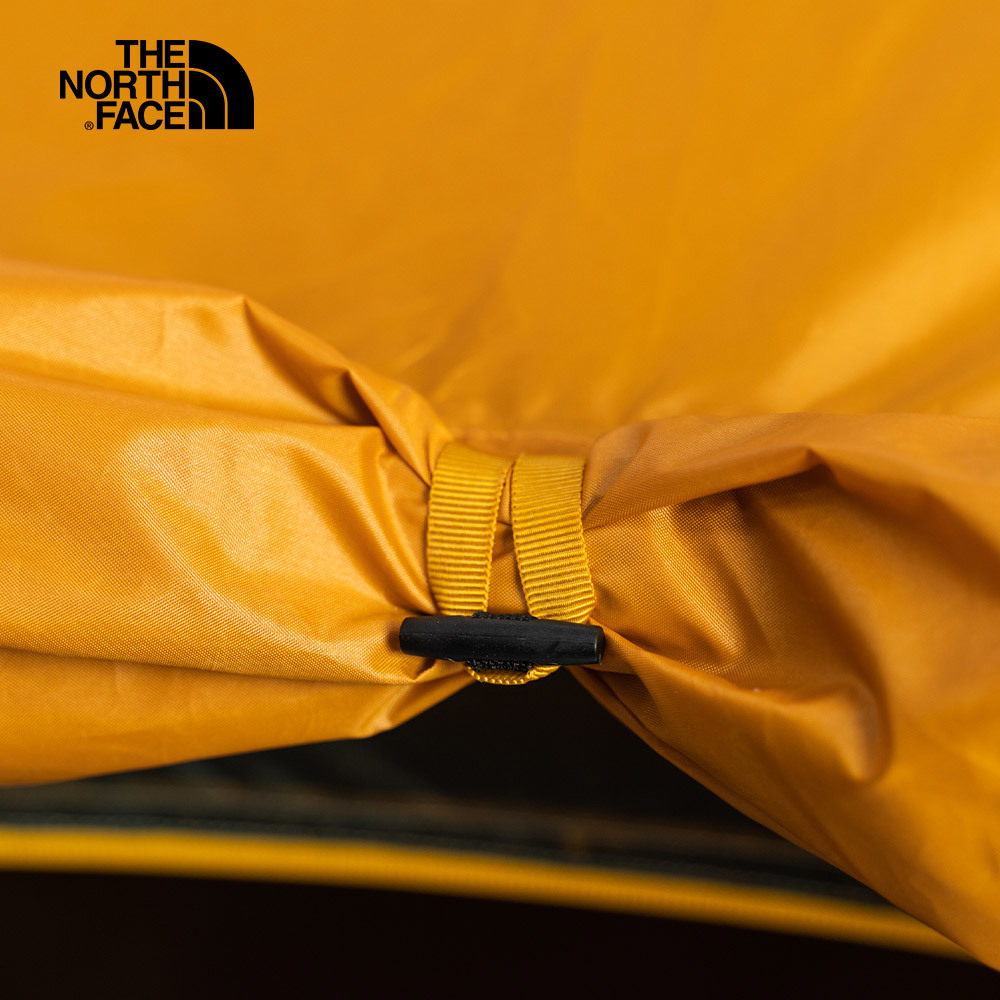The North Face北面男女款橘黃色舒適透氣戶外3人帳篷｜52VJ3QM