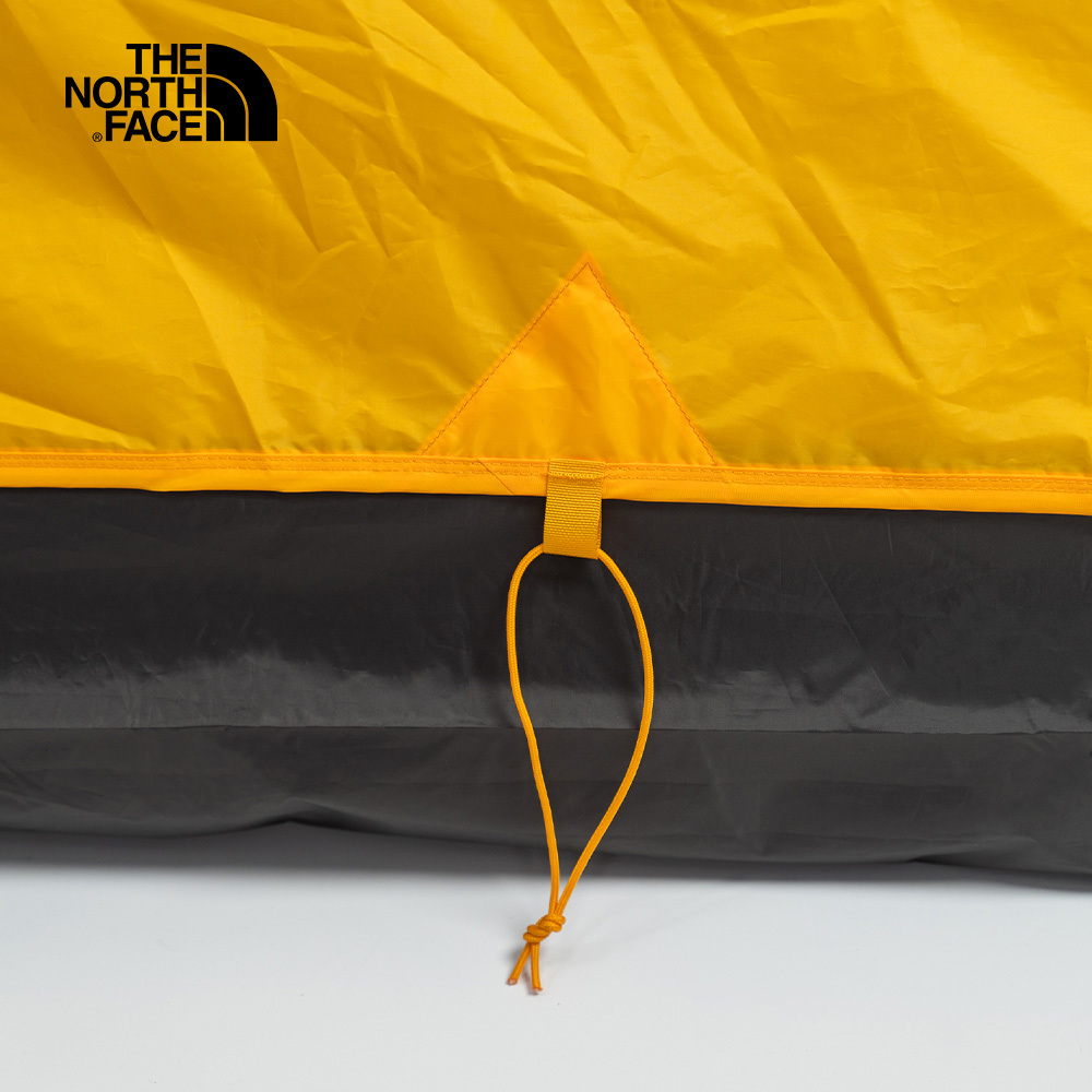 The North Face北面男女款橘黃色舒適透氣戶外3人帳篷｜52VJ3QM