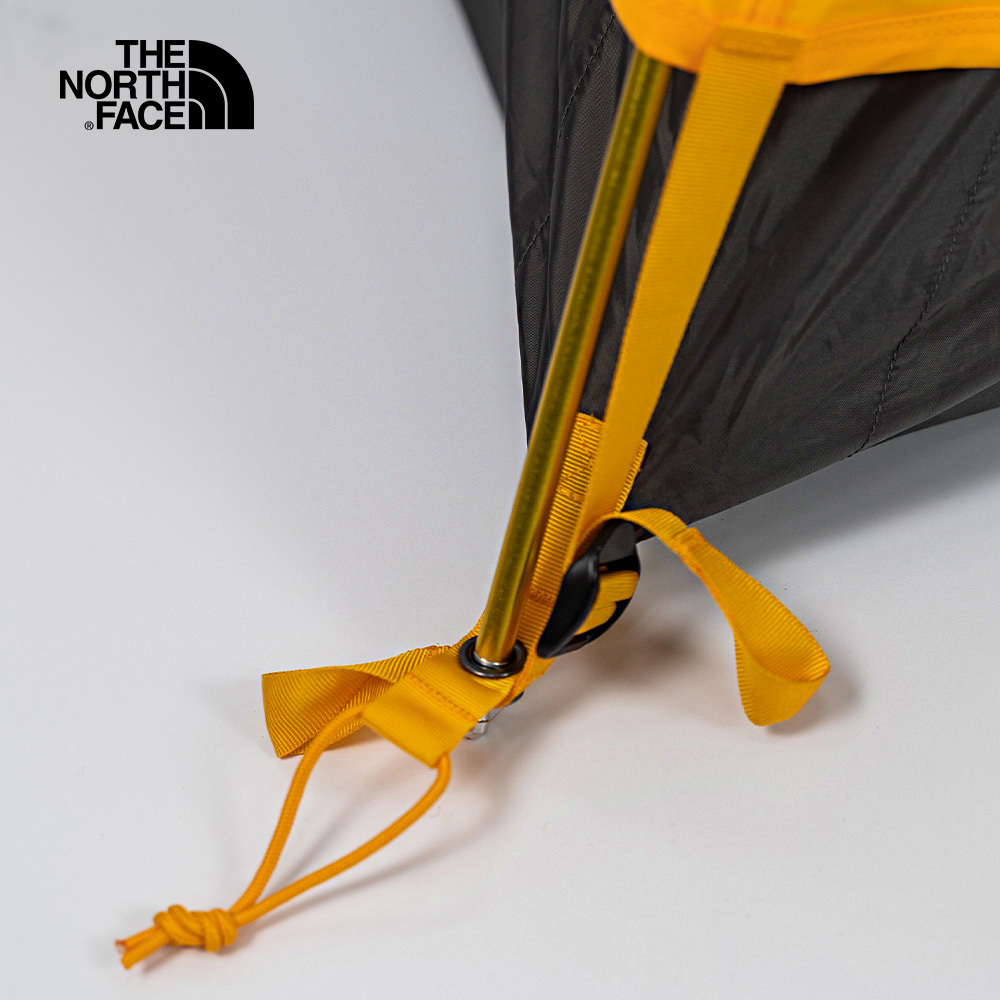 The North Face北面男女款橘黃色舒適透氣戶外3人帳篷｜52VJ3QM