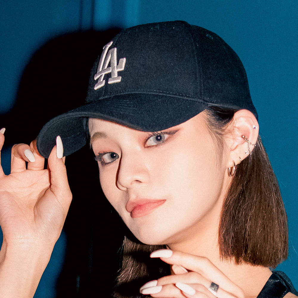 MLB 可調式硬頂棒球帽 洛杉磯道奇隊 (3ACP0802N-07BKS)