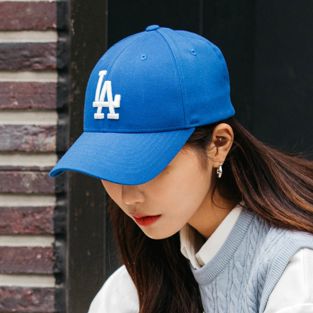 MLB 可調式硬頂棒球帽 洛杉磯道奇隊 (3ACP0802N-07BLD)