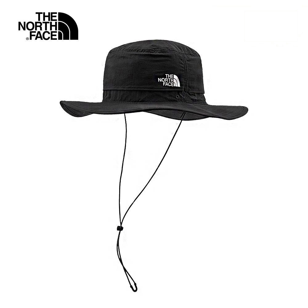 【10/26 00點限時搶購】The North Face北面男女款UPF黑色多功能防曬漁夫帽