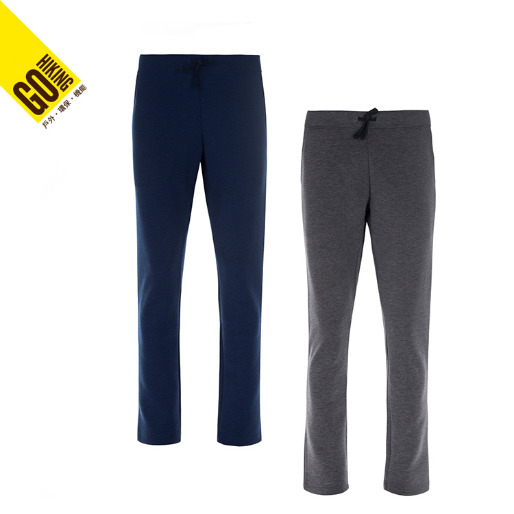 【GOHIKING】男超撥水彈性休閒褲(霧灰/午夜藍)-秋冬 彈性 超撥水 休閒褲 | GH162MP202