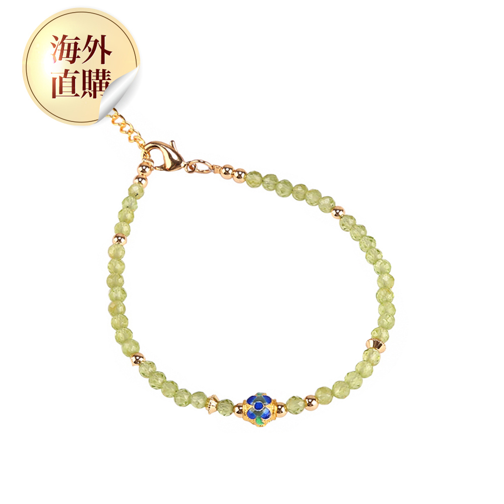 石來運轉橄欖石手鍊(鍍14K注金)（限海外直購）Bracelet