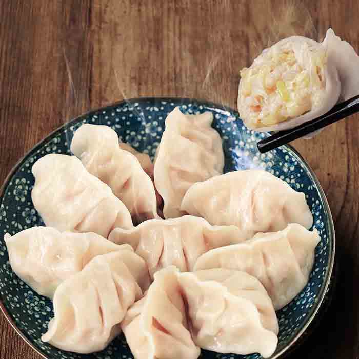 【柚子花花】高麗菜水餃 (冷凍品)