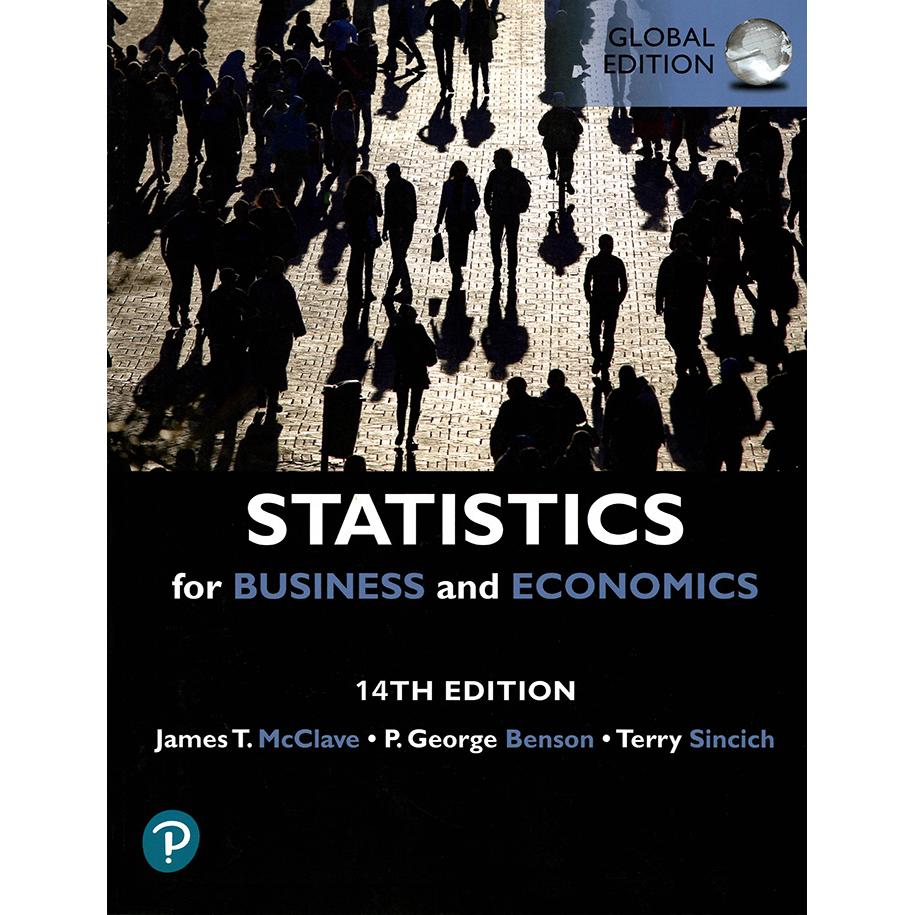 値引　Statistics for Business and Economics Statistics for Business & Economics, 14th Edition