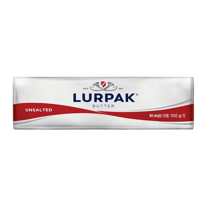 丹麥LURPAK 無鹽奶油條 100g