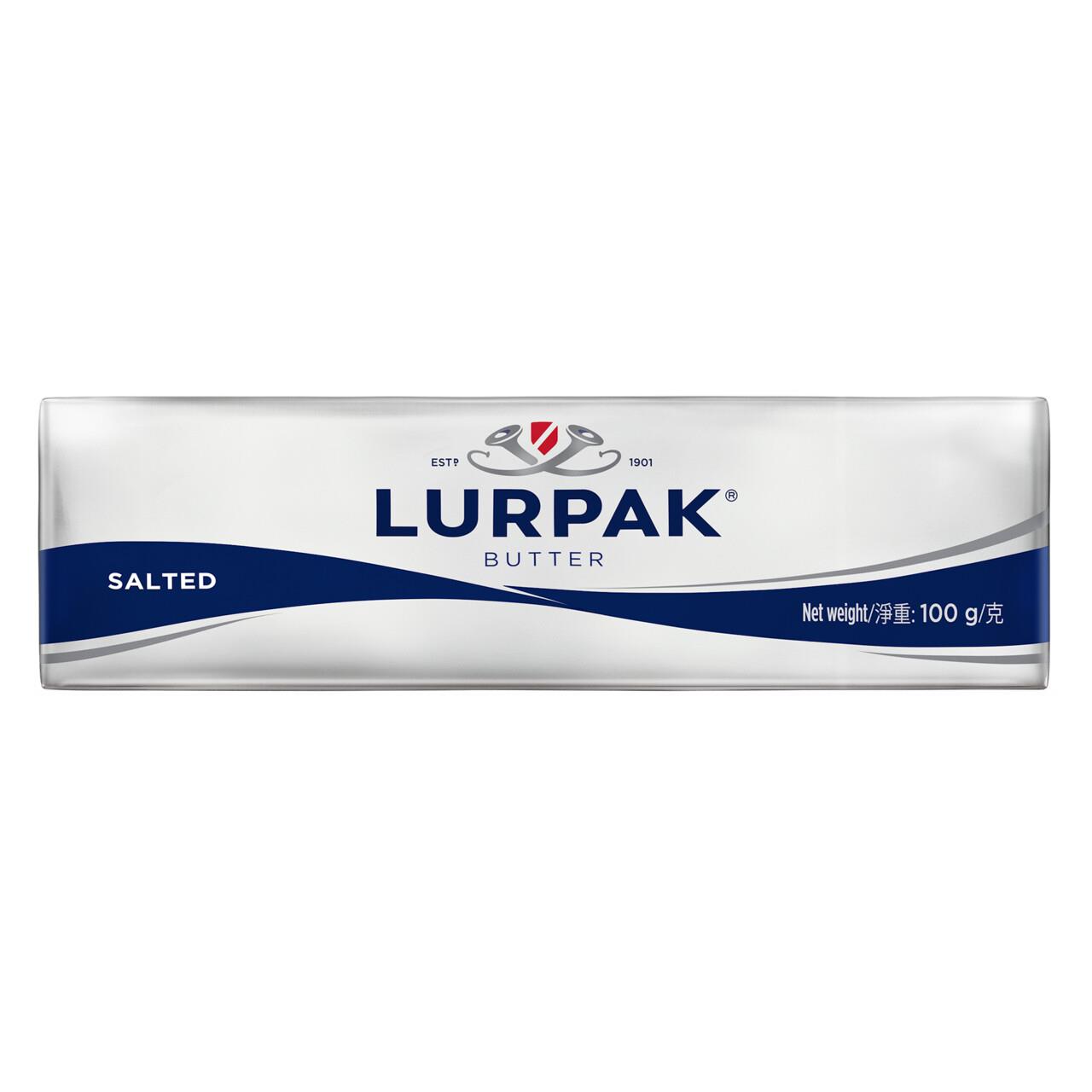 丹麥LURPAK 有鹽奶油條 100g
