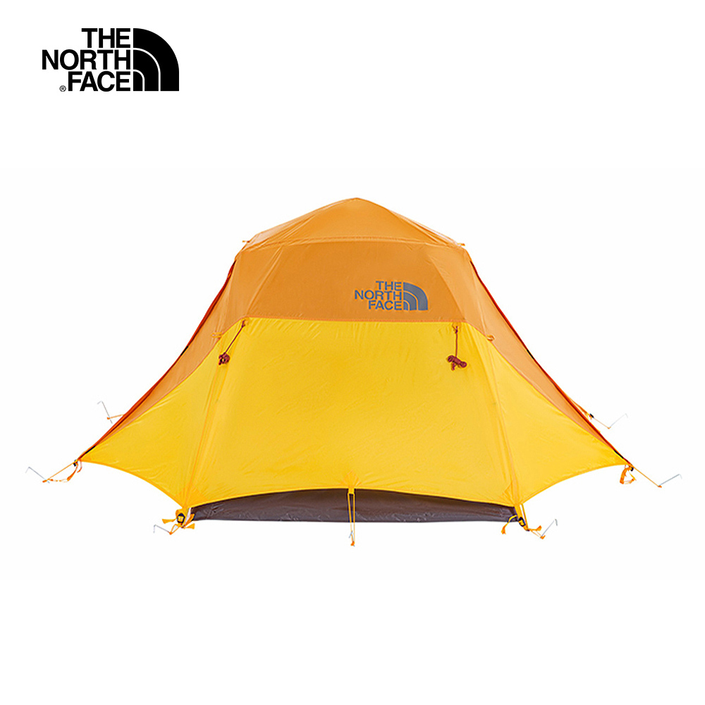 The North Face北面男女款黃色防水防風雙人帳篷｜52VI3QM