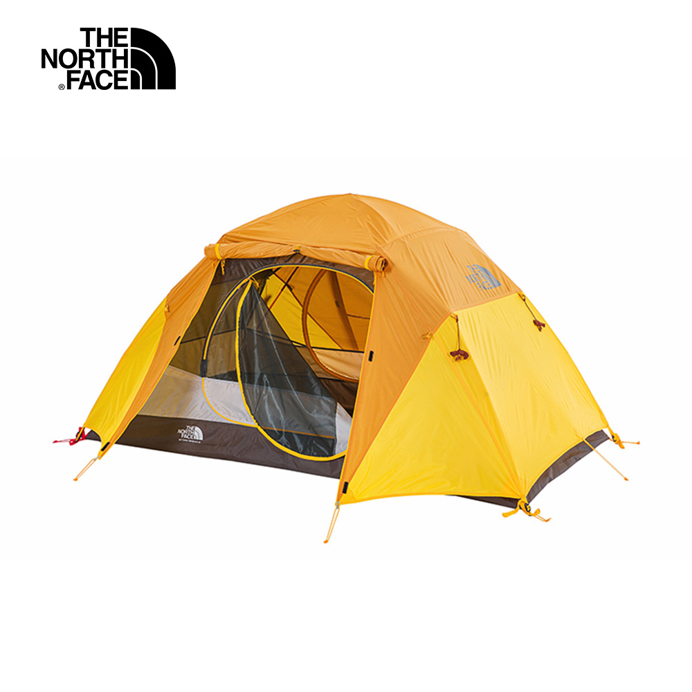 The North Face北面男女款黃色防水防風雙人帳篷｜52VI3QM