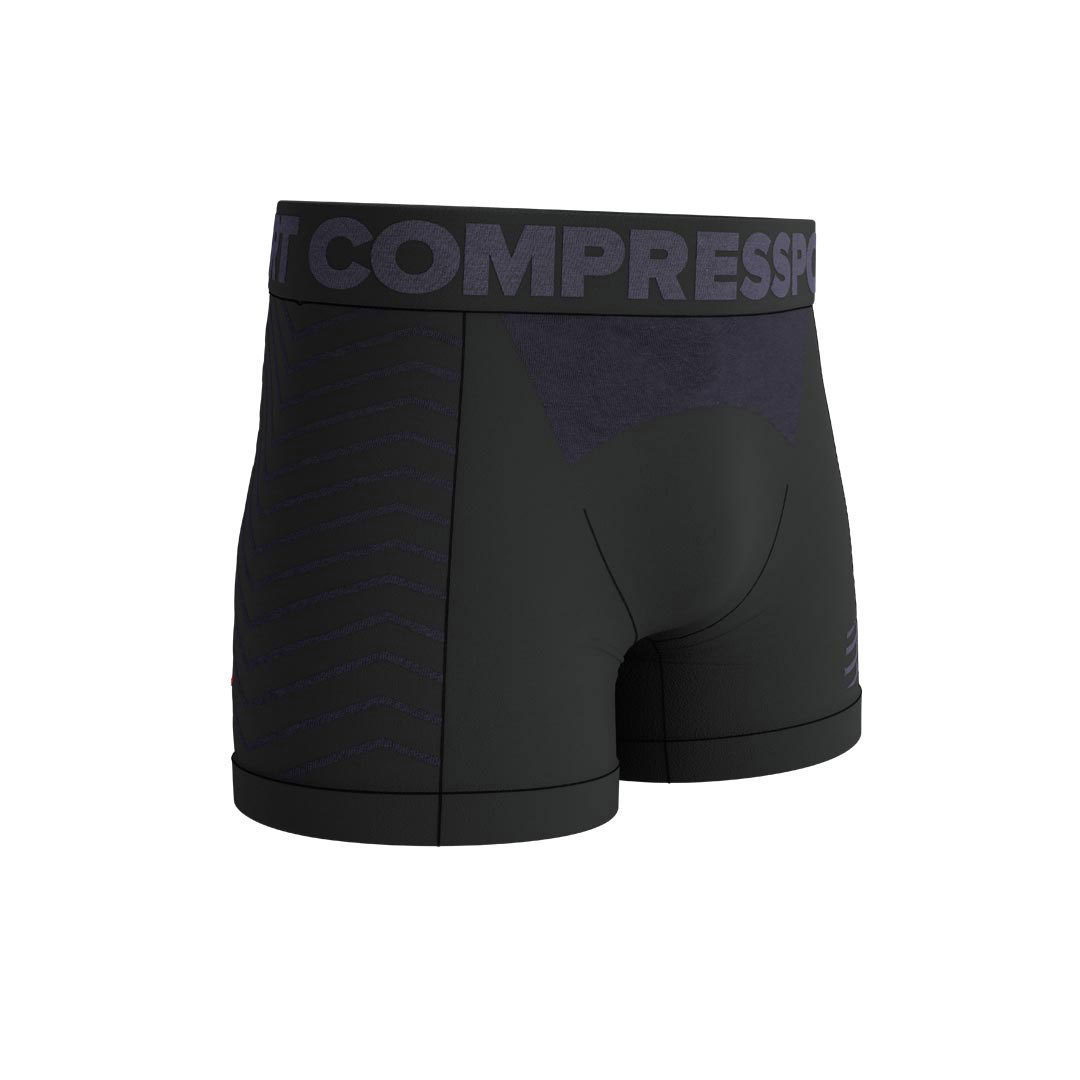 無縫線機能運動內褲 男款 黑灰