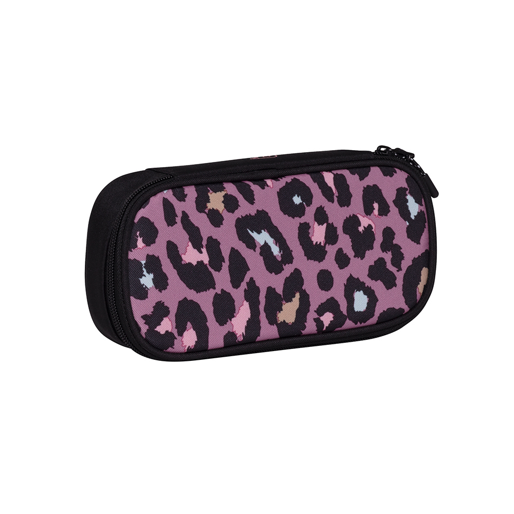 文具袋 - 粉彩豹紋