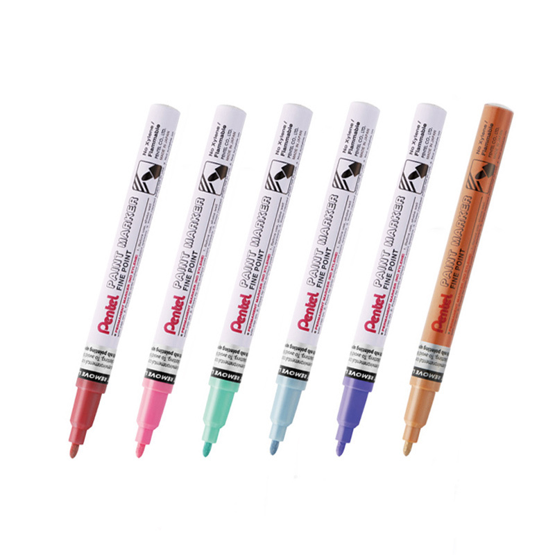 Pentel MSP10 細字油漆筆-彩色(桃紅/粉紅/淺綠/淺藍/紫/青銅)