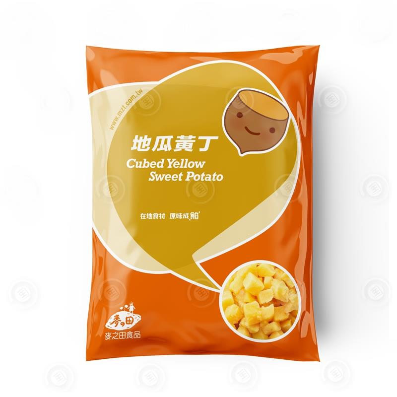麥之田地瓜黃丁 600g 〔冷凍〕