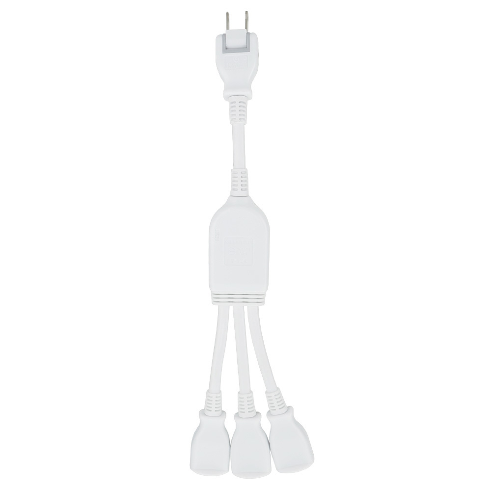 RONEVER 1對3可轉向電源線組1尺(ZPR-053)