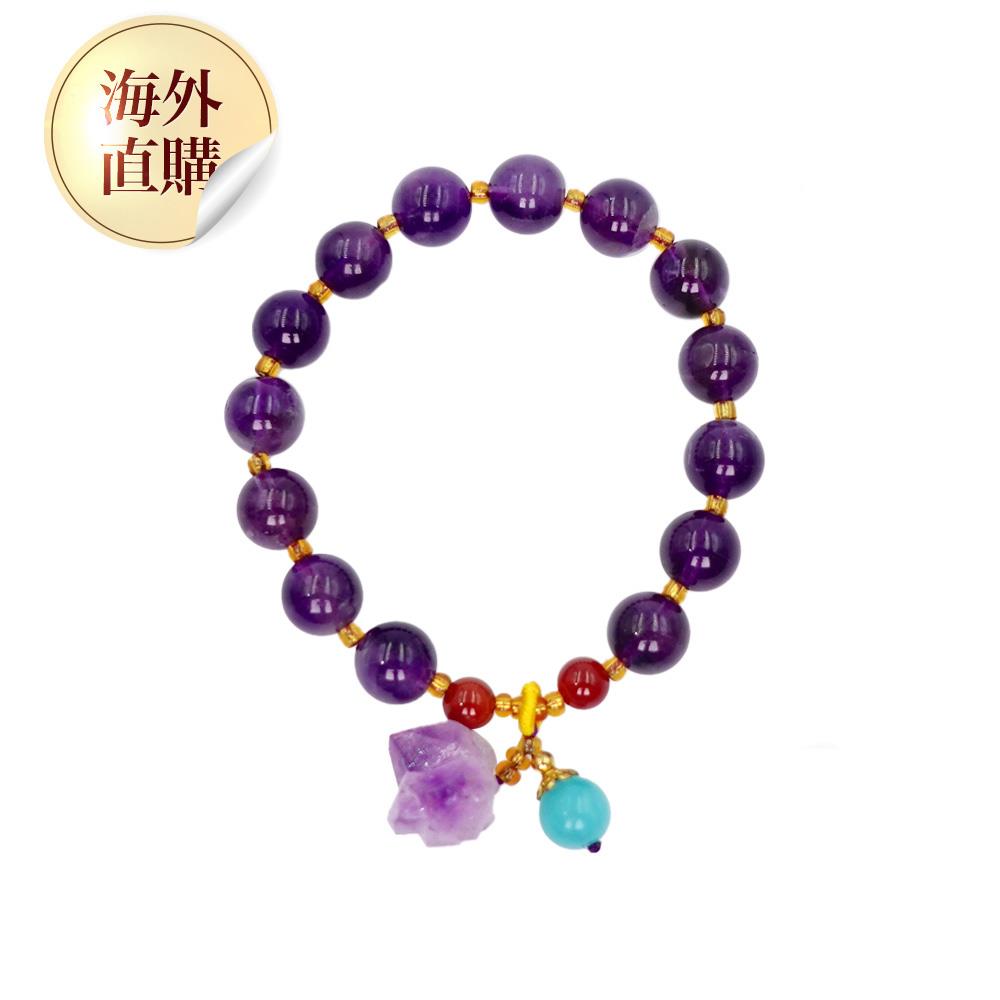 天然紫水晶原礦手鍊（限海外直購）Bracelet