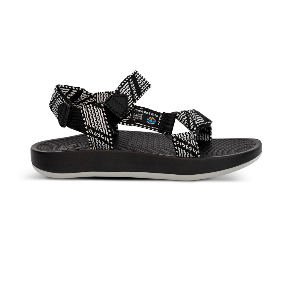 Freewaters - Cloud9 Sport 寬版織帶涼鞋 / 女鞋 / 黑色