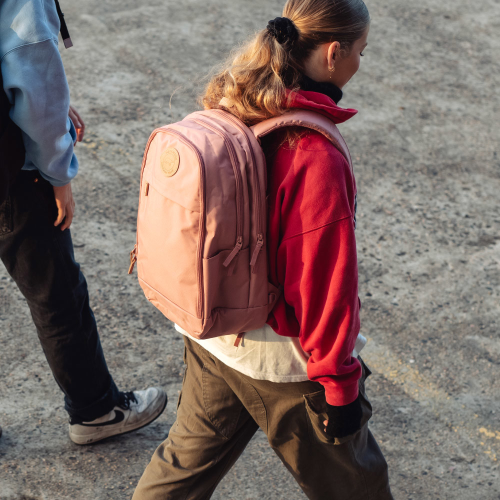 【Beckmann】成人護脊後背包 Urban 30L - 沙漠粉紅