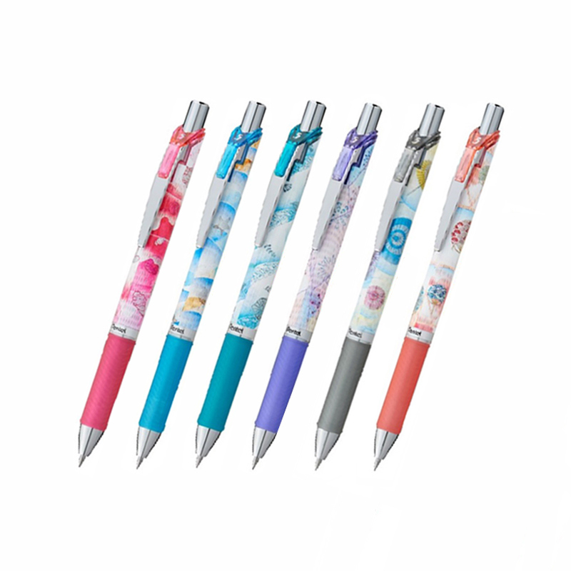 飛龍Pentel PL75SM 極速自動鉛筆-(點心/貝殼/葉子/煙火/雨傘/團扇)